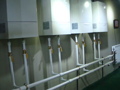 多台壁挂式電鍋爐模塊(kuài)組合實(shí)例